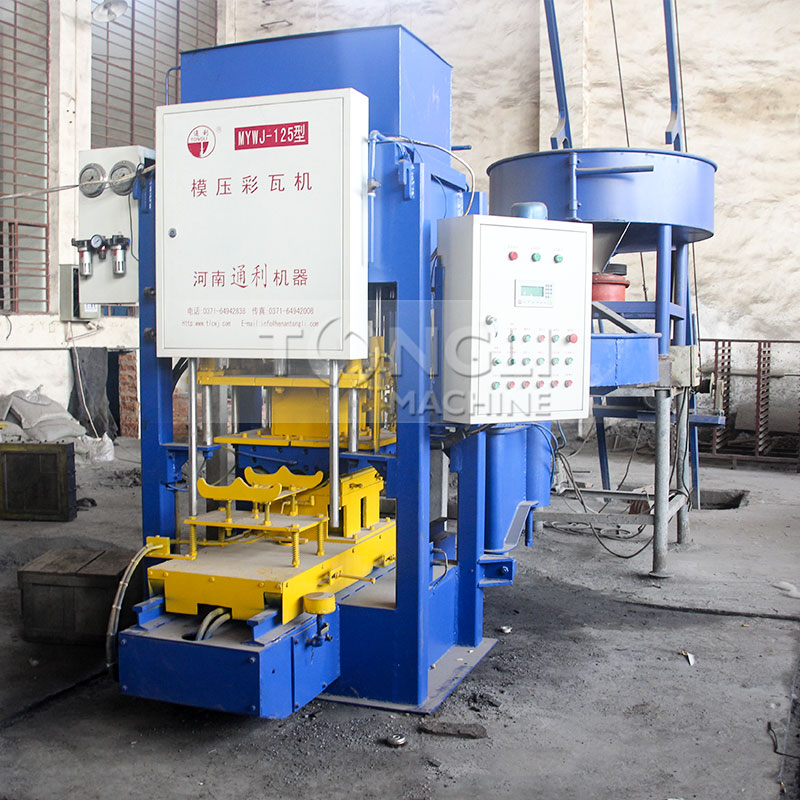 使用水泥瓦機生產(chǎn)水泥瓦需要幾個步驟？